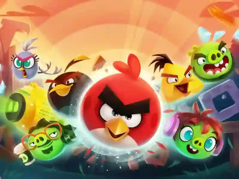 Spēle Angry Birds Mad Jumps online