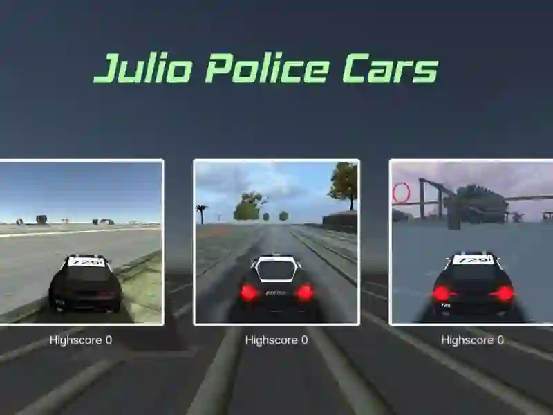 Spēle Julio Police Cars online