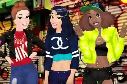 Spēle Princess Cash Me Outside online