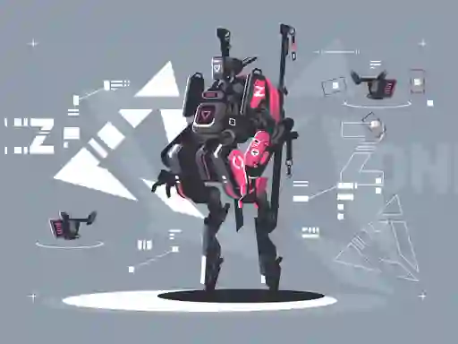 Spēle Alien Robot Warrior Hidden online