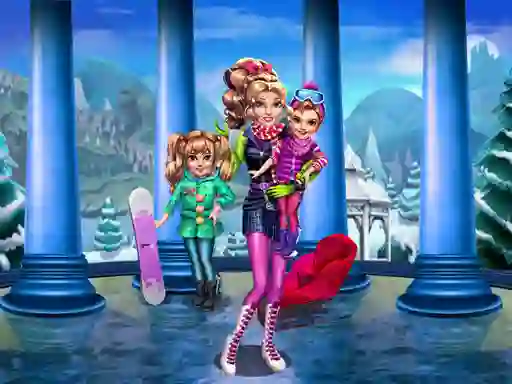 Spēle Girls Winter Fun online