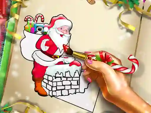 Spēle Santa Christmas Coloring online