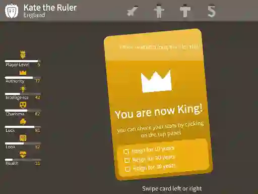 Spēle Kings Card Decisions online