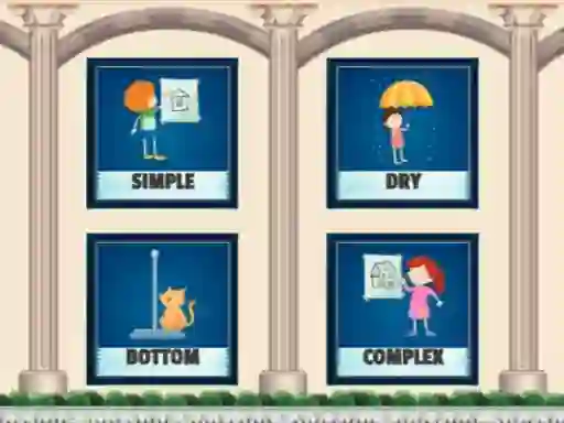 Spēle Opposite photo match online