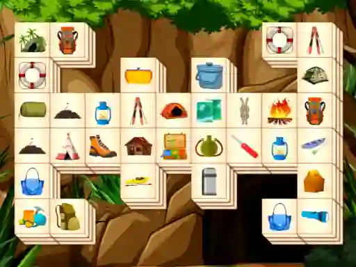 Spēle Hiking Mahjong online