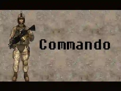 Spēle Commando online