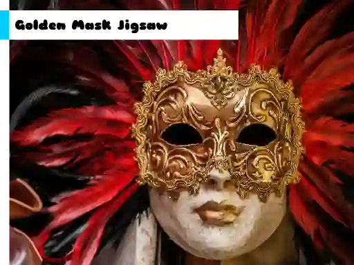 Spēle Golden Mask Jigsaw online