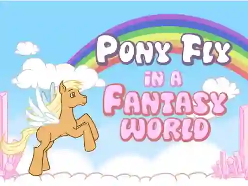 Spēle Pony fly in a fantasy world online