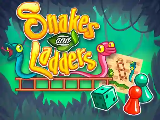Spēle Snakes and Ladders online