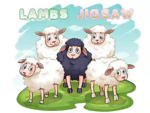 Spēle Lambs Jigsaw online