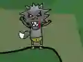 Spēle The Black Wolf Wants Sheep online