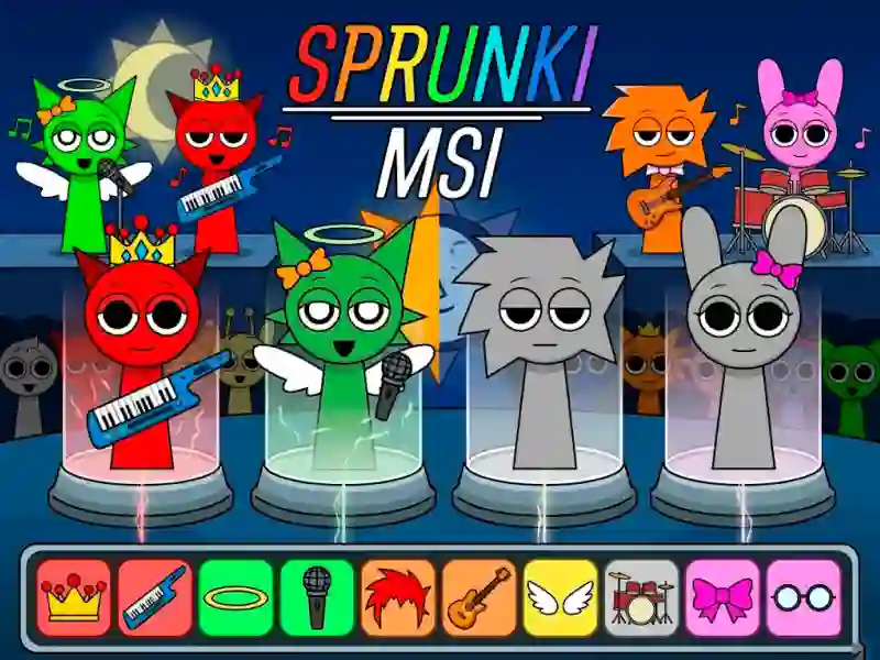 Spēle Sprunki.MSI online