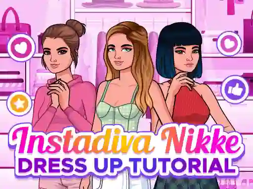 Spēle Instadiva Nikke Dress Up Tutorial online