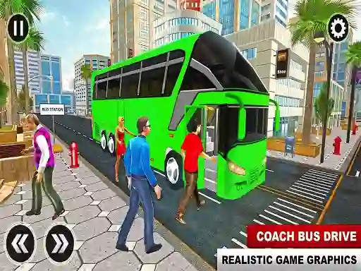 Spēle Euro Coach Bus City Extreme Driver online