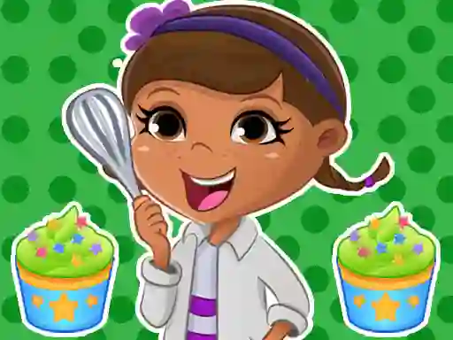 Spēle Dottie Doc Mcstuffins Cupcake Maker online