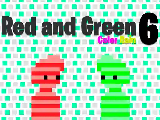Spēle Red and Green 6 Color Rain online