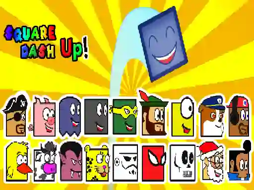 Spēle Square Dash Up online