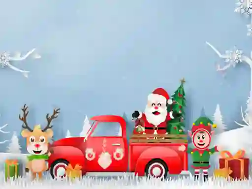 Spēle Christmas Trucks Differences online