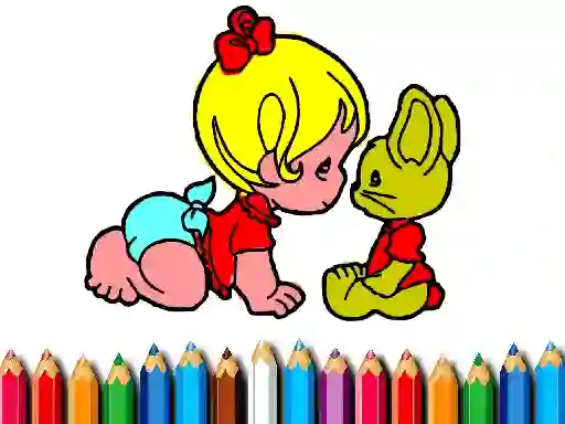 Spēle Back To School: Aby Girl Coloring online