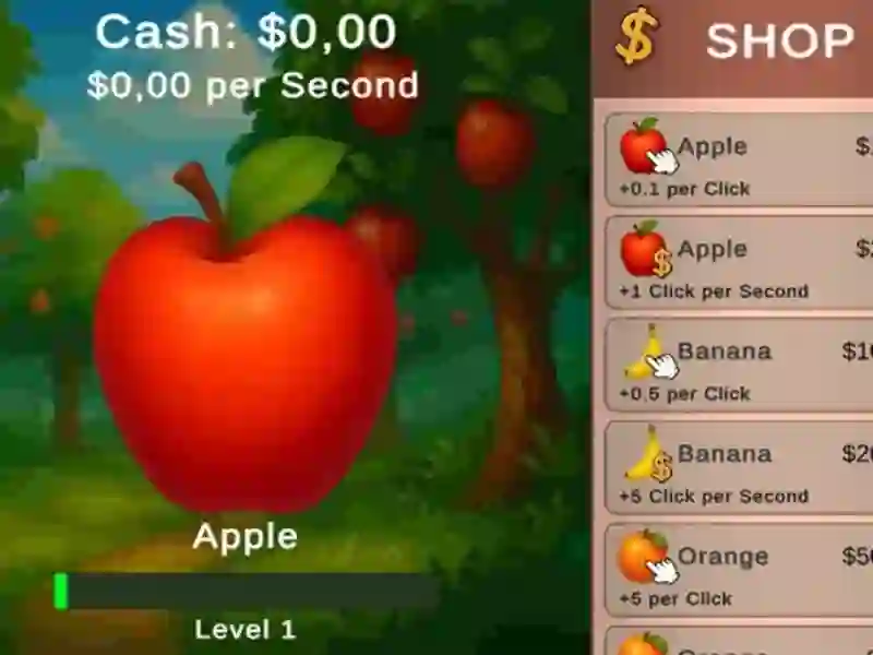 Spēle Fruit Clicker online