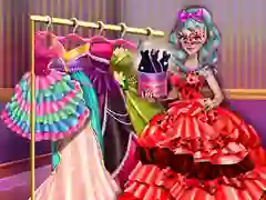 Spēle Dove Carnival Dolly Dress Up online
