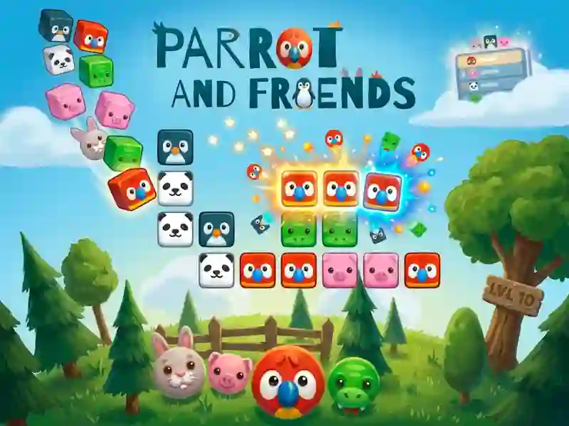 Spēle Parrot and Friends online
