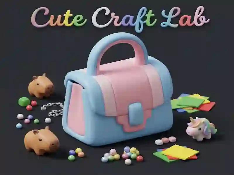 Spēle Cute Craft Lab online