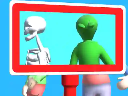 Spēle Find Alien 3d online