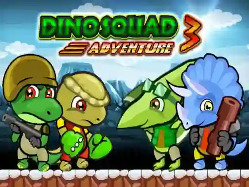 Spēle Dino Squad Adventure 3 online