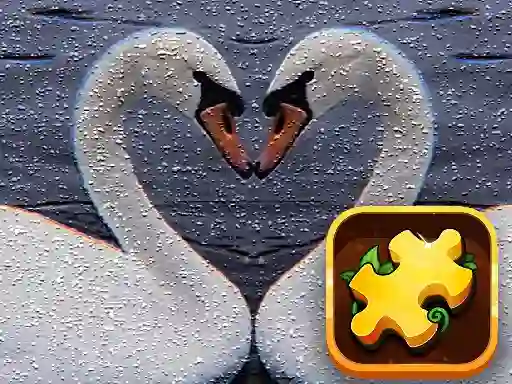 Spēle Swan Puzzle Challenge online
