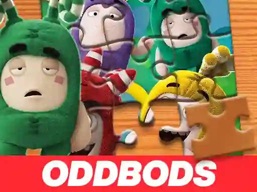 Spēle Oddbods Jigsaw Puzzle online