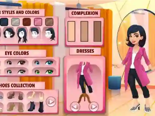 Spēle Girl Dressup Deluxe online