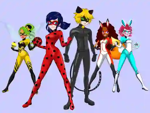 Spēle Ladybug & Cat Noir Maker online