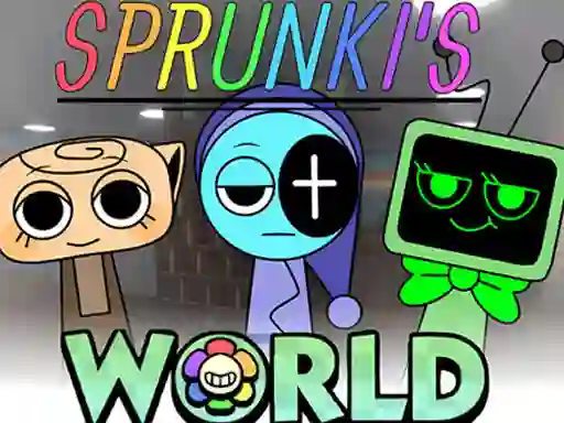 Spēle Sprunkis WORLD All MOD online