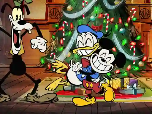 Spēle Preparing Mickey For Christmas Match 3 online