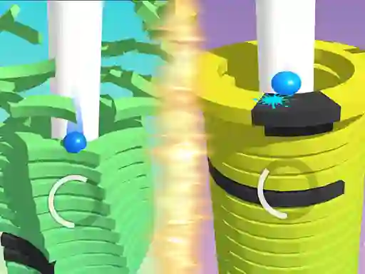 Spēle Stack Ball Helix online