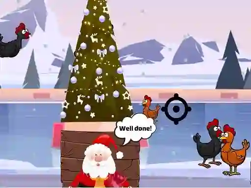 Spēle Christmas Chicken Shoot online