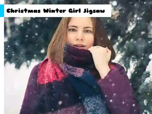 Spēle Christmas Winter Girl Jigsaw online