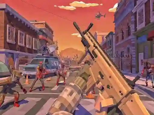 Spēle Polygon War Z Zombie online
