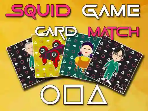 Spēle Squid Game Memory Card Match online