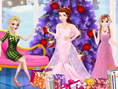 Spēle Girls Christmas Party Prep online