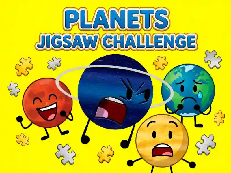Spēle Planets Jigsaw Challenge online