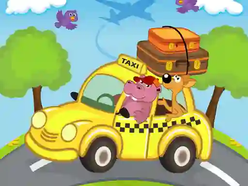 Spēle Animal Cars Match 3 online