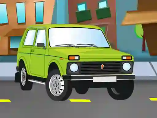 Spēle Russian Cars Differences online