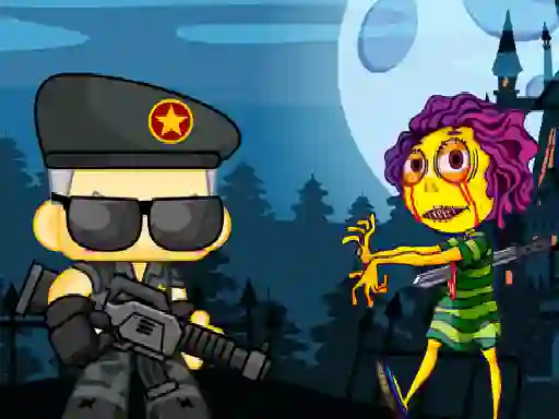 Spēle Zombie Shooter 2d online
