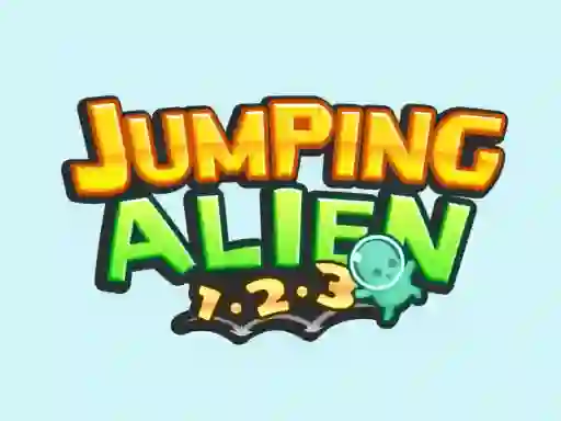 Spēle Jumping Alien 1.2.3 online