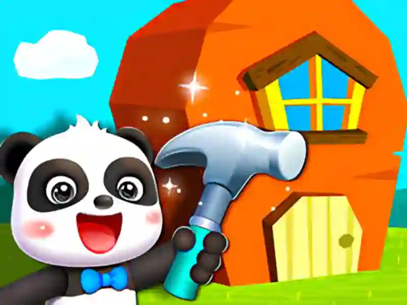 Spēle Baby Panda House Design online
