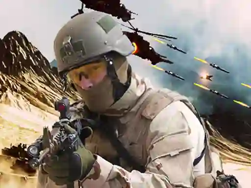 Spēle Modern Commando Combat online