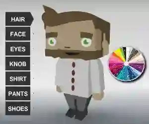 Spēle Coloring Bloxy Boy online