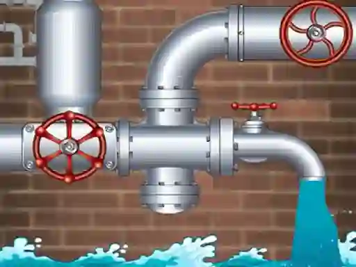Spēle Plumber Pipes 2D online